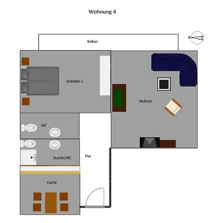 Dorfhaus Appartement *